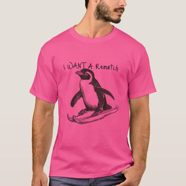 Camiseta I want a rematch (Frente)