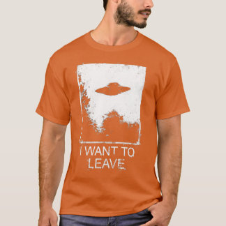 Camiseta I Want To Leave