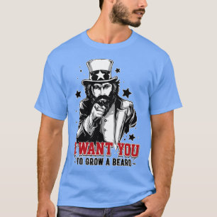 Camiseta I want you as a beard bearer Classic TShirt