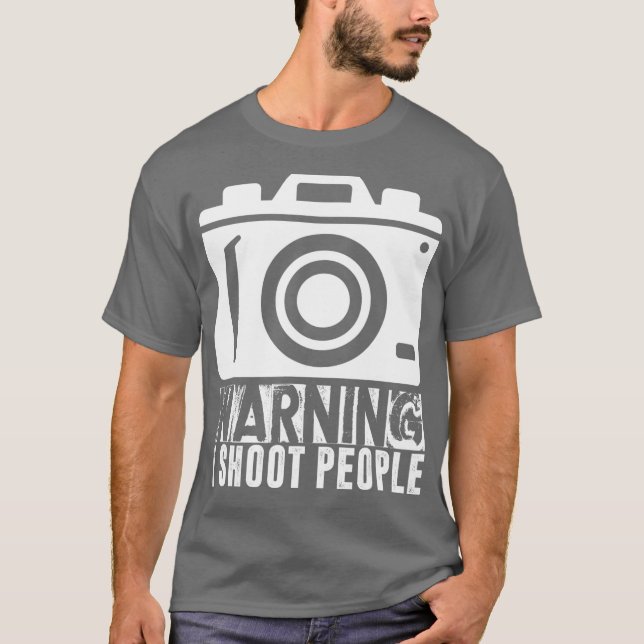 Camiseta I Warot I Shoot Pessoas Fotografia Shoot Shoot (Frente)
