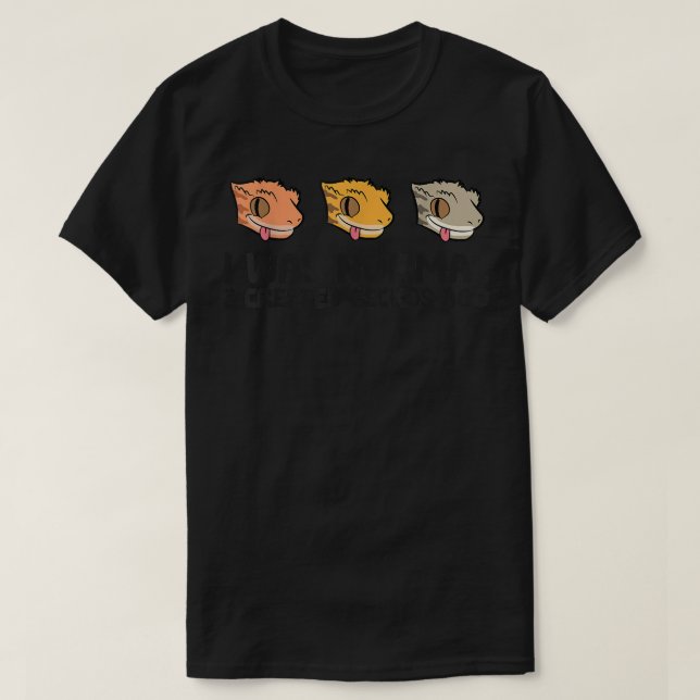 Camiseta I Was Normal 3 Crested Geckos Ago Pet Crested Geck (Frente do Design)