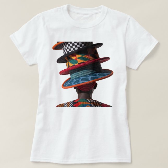 Camiseta I Wear Many Hats (Frente do Design)