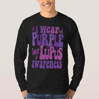 Camiseta I Wear Purple for Lupus Awareness