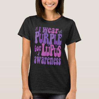 Camiseta I Wear Purple for Lupus Awareness