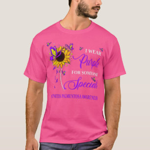 Camiseta I Wear Purple For Retinitis Pigmentosa Awareness S