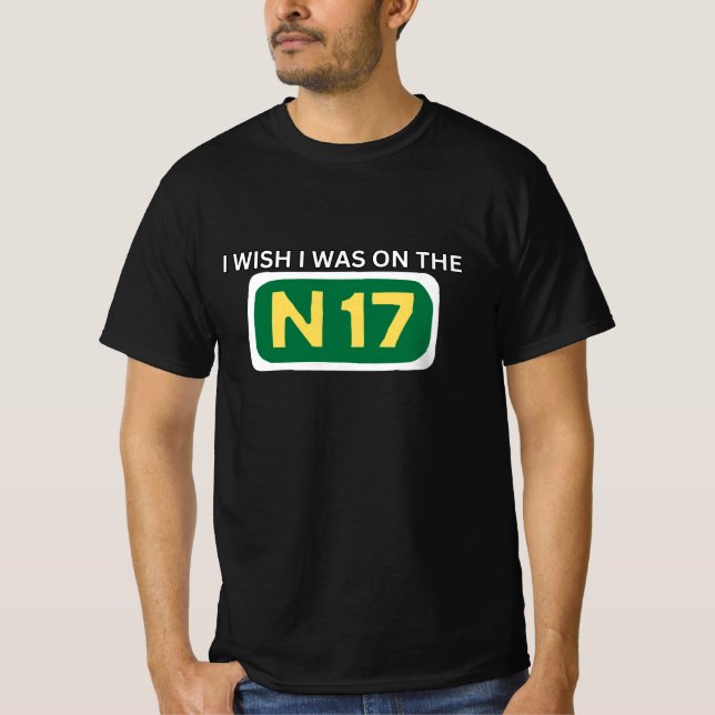 Camiseta I wish I was on the N17 - Irish Music Saw Doctors (Frente)