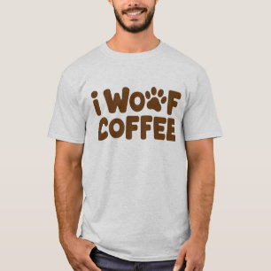 Camiseta I Woffee Engraçado Cachorro Aluguel T-Shirt