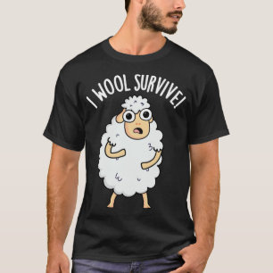 Camiseta I Wool Sobrevive A Ovelhas Engraçadas