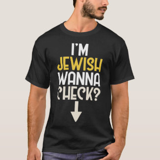 Camiseta I&x27;m judeu. Wanna Check Essential T-Shirt