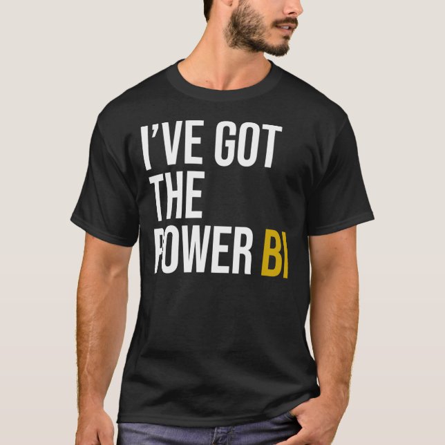 Camiseta I&x27;ve o Power BI Essential T-Shirt (Frente)