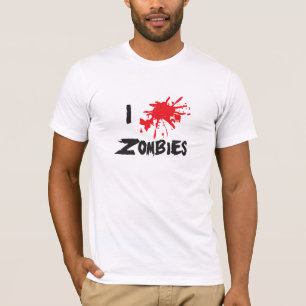 Camiseta I ♥ Zombies