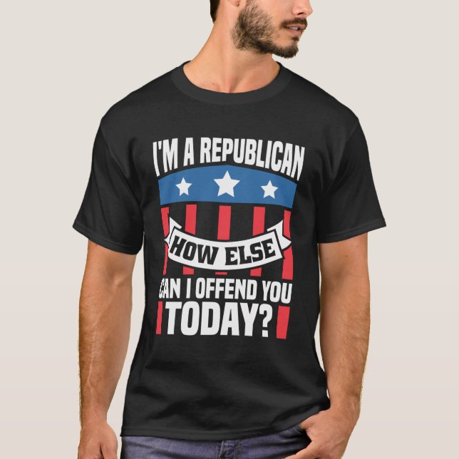 Camiseta Iâ´M Um Republicano (Frente)