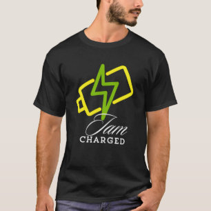 Camiseta Iam Chargada Unisex T-Shirt - Vibes Elétricos Tee