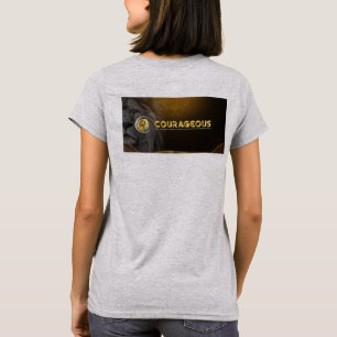 CAMISETA IAM EM TODO O MUNDO CORAJOSO