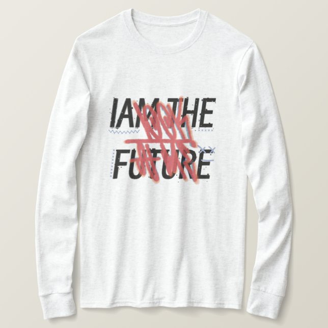 Camiseta Iam the future hoodie (Frente do Design)