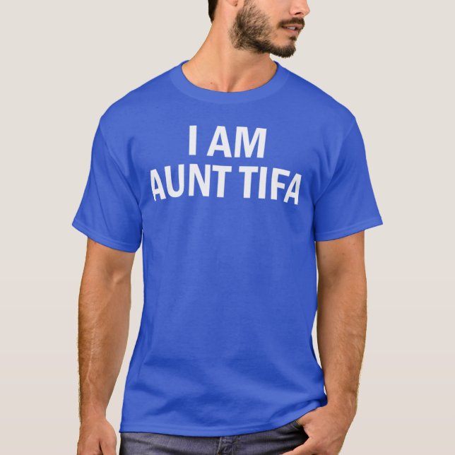 Camiseta IAmAuntTifa gráfico vintage (Frente)