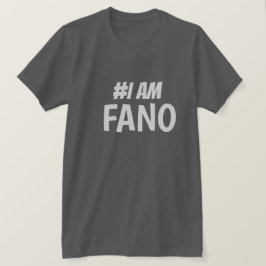Camiseta #IamFano T-Shirt Fano Amhara