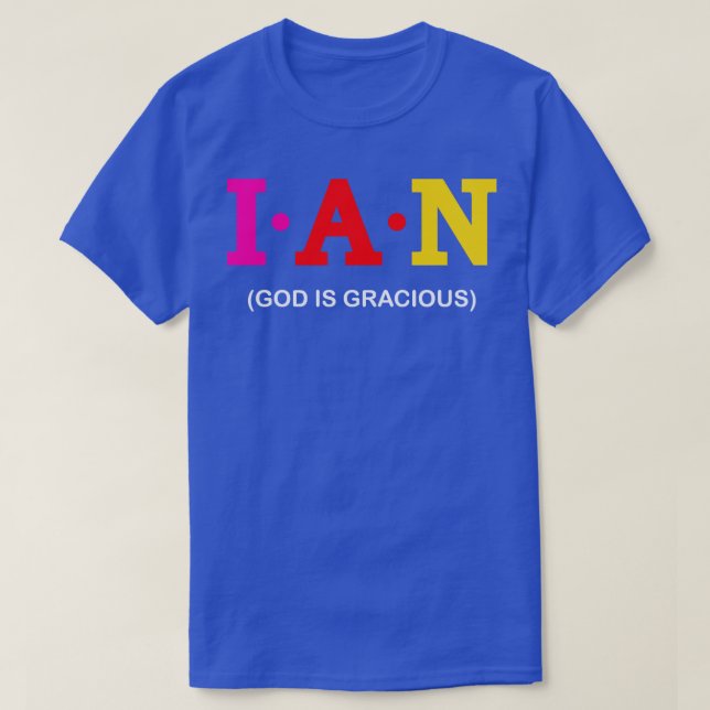Camiseta Ian Deus é Gracioso (Frente do Design)