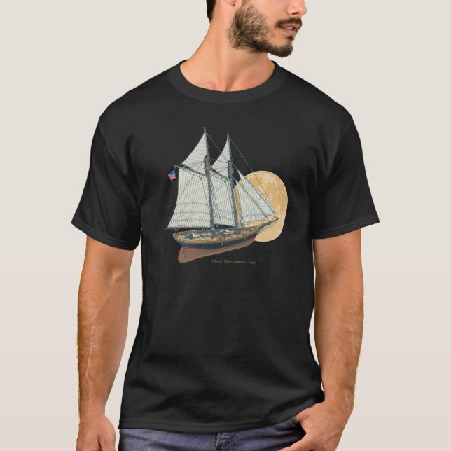 Camiseta Iate "América" da escuna, 1851 (Frente)