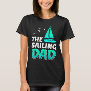 Camiseta Iate de navegação do Pai do velejador do Pai
