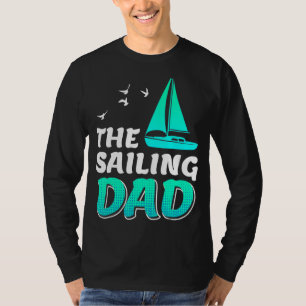 Camiseta Iate de navegação do Pai do velejador do Pai