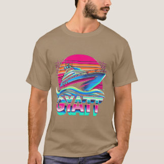 Camiseta Iate Gyatt Engraçado Retro amigos