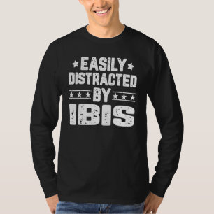 Camiseta Ibis Bird Ibis (Distração Fácil)