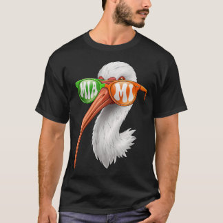 Camiseta Íbis Branco Americano Vintage com Óculos de Sol Pa