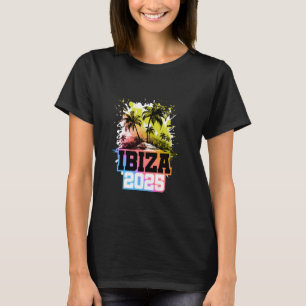 Camiseta Ibiza 2025 Férias Coloridas