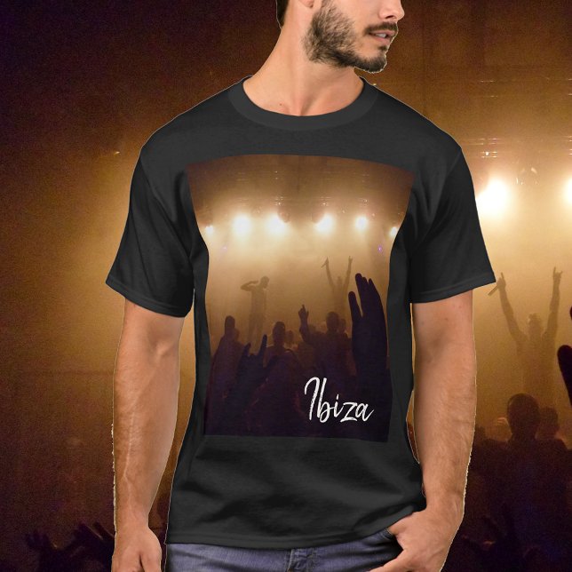 Camiseta Ibiza Club Nightlife Fotografia (Criador carregado)