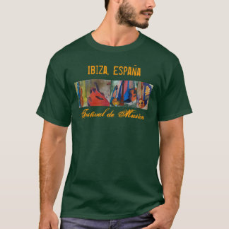 Camiseta Ibiza, festival de música da espanha - parte
