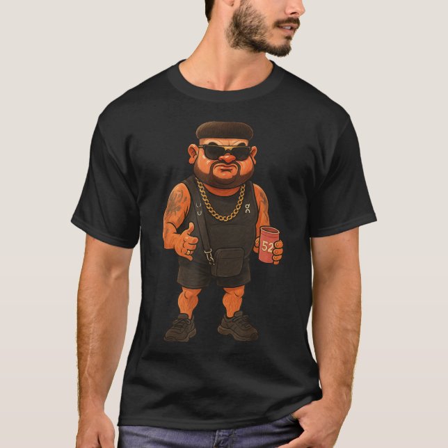 Camiseta Ibiza Final Boss Meme Engraçado Piadas de Corte de (Frente)