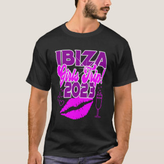 Camiseta Ibiza Girls Trip 2023 Women Students Hen Party Spa