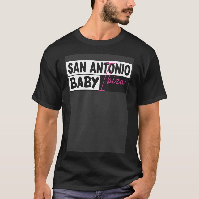 Camiseta Ibiza San Antonio Feriado de Espanha de Bebê Feria (Frente)