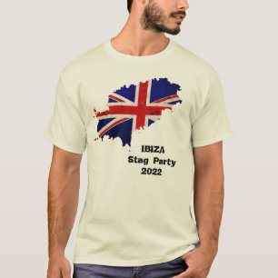Camiseta Ibiza Stag ou Hen Party T-Shirt