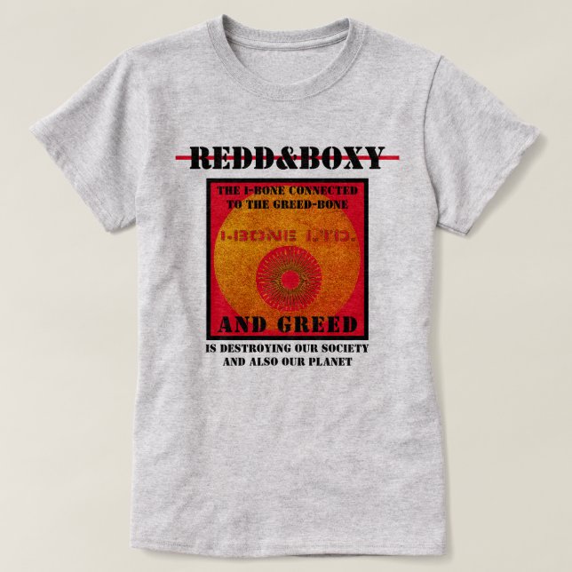 Camiseta IBONELTD. REDD&BOXY (IBGB) 2 T-Shirt (Frente do Design)