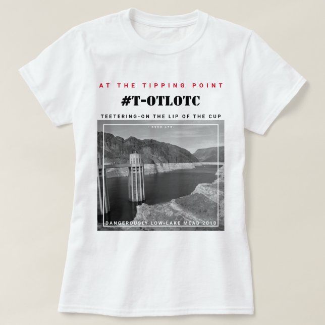Camiseta IBONELTD. #T-OTLOTC LAKE MEAD 2c T-Shirt (Frente do Design)