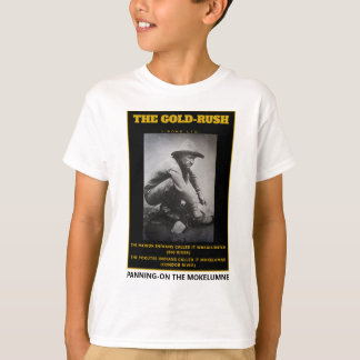 Camiseta IBONELTD. T-Shirt Dourado-RUSH PANNING