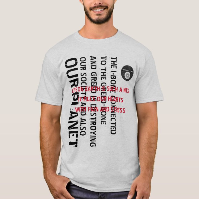 CAMISETA IBONELTD. T-SHIRT IBGB 1 (Frente)