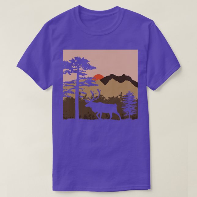 Camiseta ibou Sunset TShirt (Frente do Design)