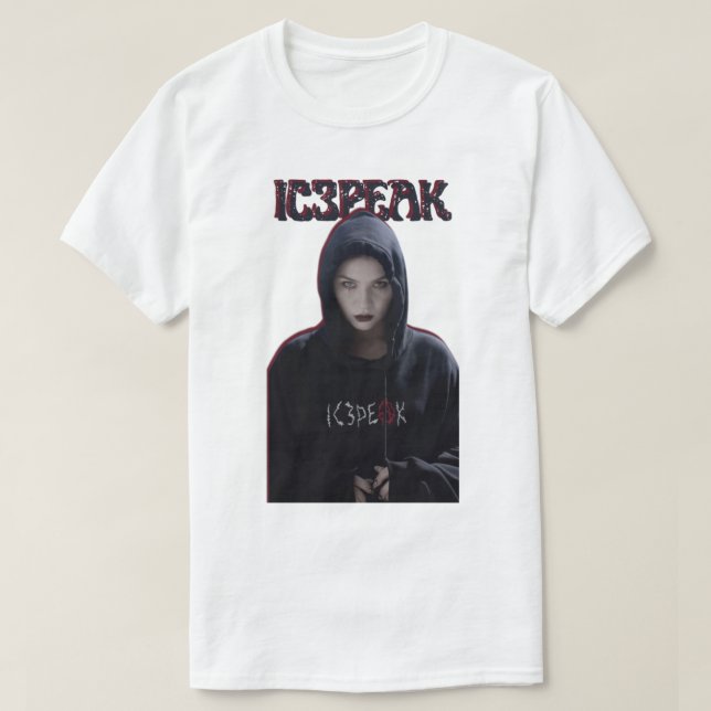 Camiseta IC3PEAK Nastya (Frente do Design)