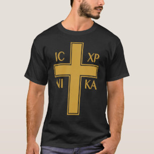 Camiseta IC XC NIKA Cristão Ortodoxo Grego