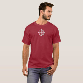 Camiseta IC XC NIKA Cruz Marrom
