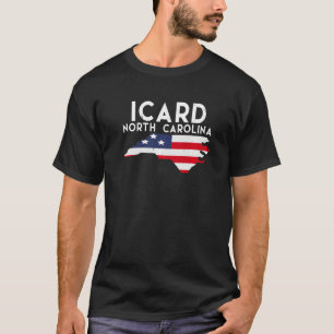 Camiseta Icard North Carolina EUA State America Viagem Prem