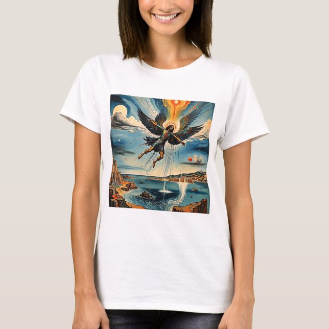 Camiseta Icarus caindo (Frente)
