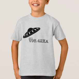 Camiseta ICD-10: V9542XA - Impacto da nave espacial