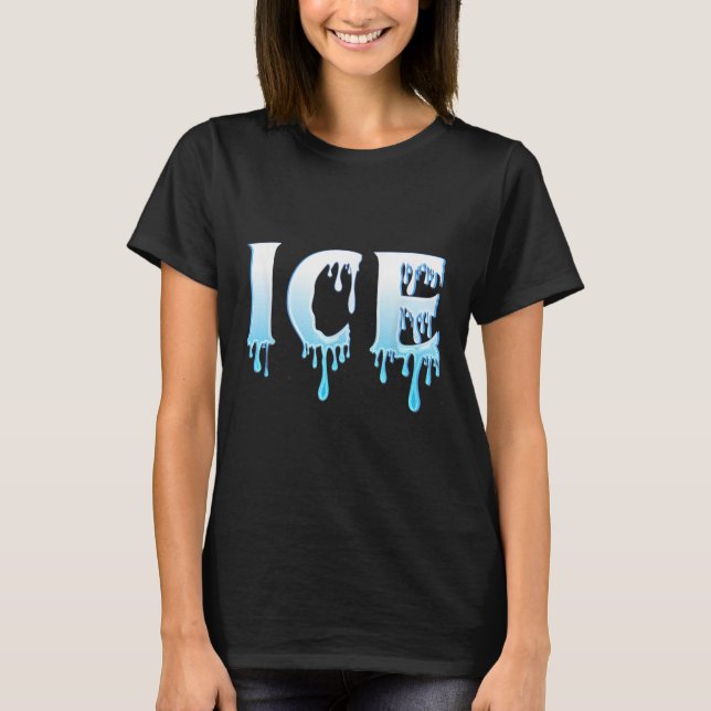 Camiseta Ice And Fire Halloween Couples Matching Party Cost (Frente)