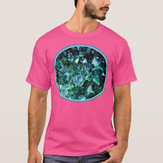 Camiseta Ice Blue Crystals