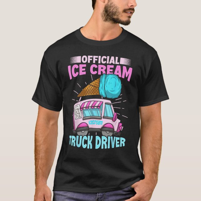 Camiseta Ice Cream Cone for an Ice Cream Truck Driver (Frente)