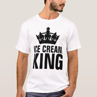 Camiseta ICE CREAM KING mens dad T-SHIRT